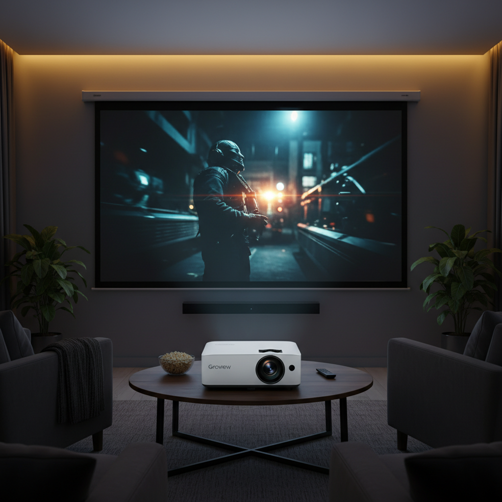 Groview JQ818C Review: Unpacking its High Contrast and Performance for Your Home Theater