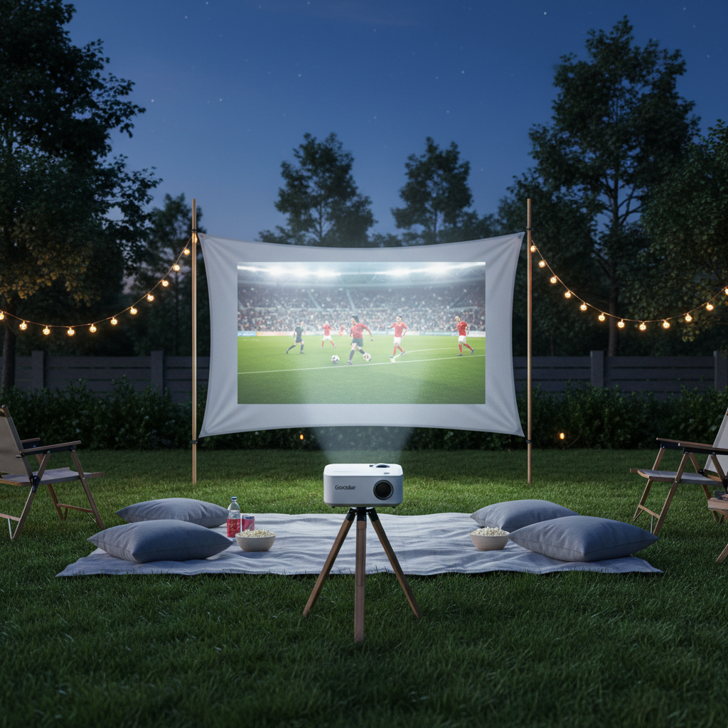 GooDee Mini Projector Review: Elevating Your Outdoor Entertainment
