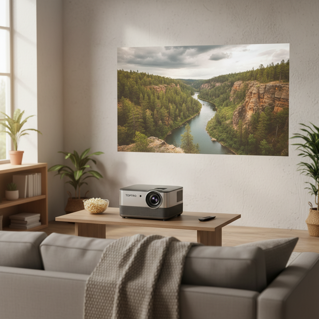 Toptro X5 (5G WiFi Bluetooth 2026) Mini Projector Review: Your Ultimate Home Entertainment Guide