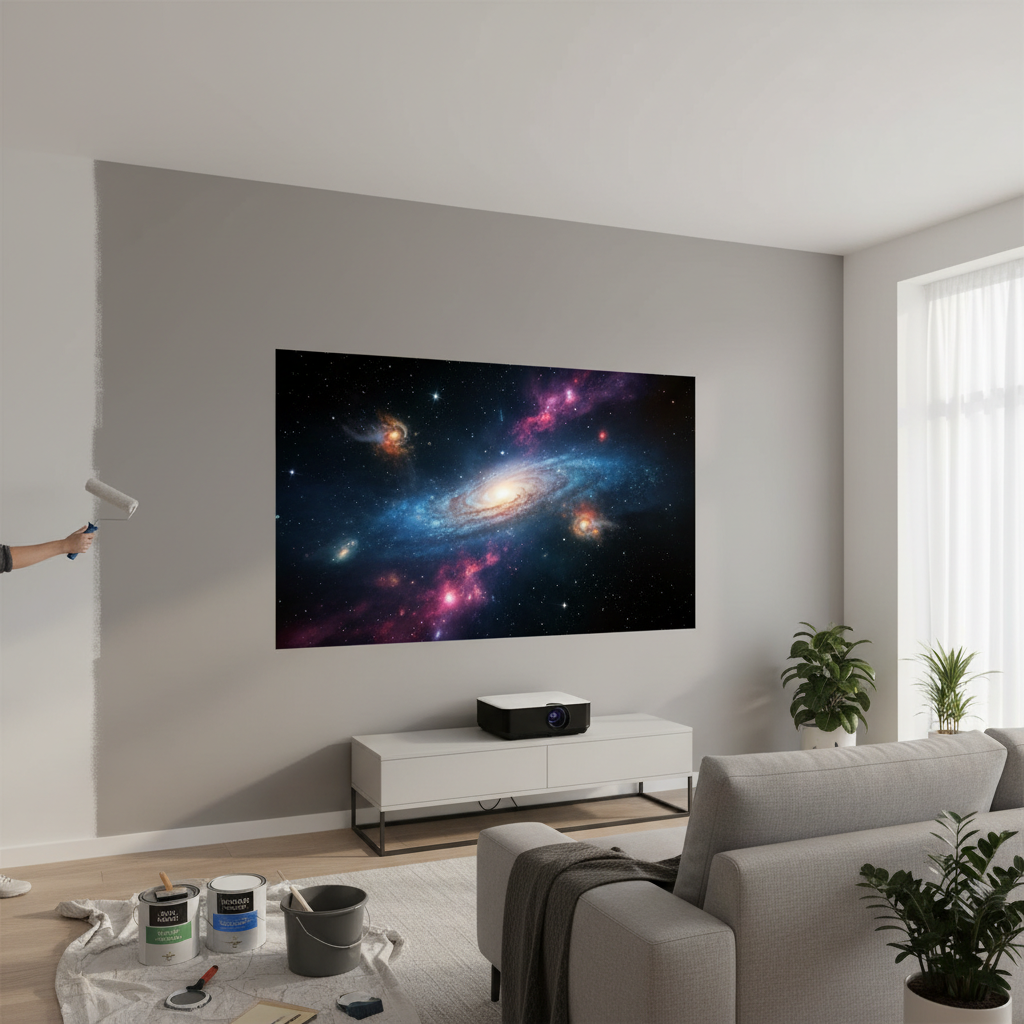 The Ultimate Guide to the Best Paint for Your DIY Projector Screen Wall
