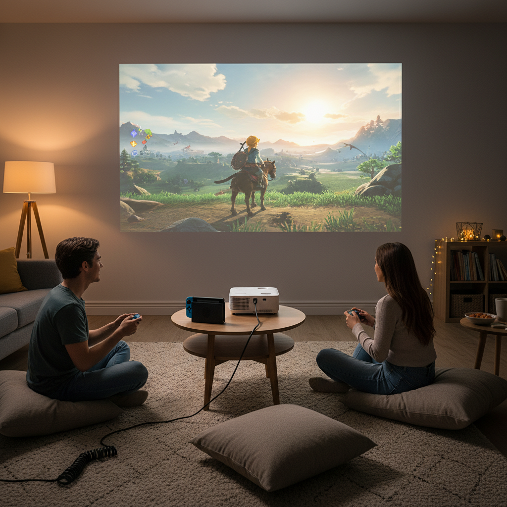 How to Connect Your Nintendo Switch to a Projector: Big Screen Gaming Awaits