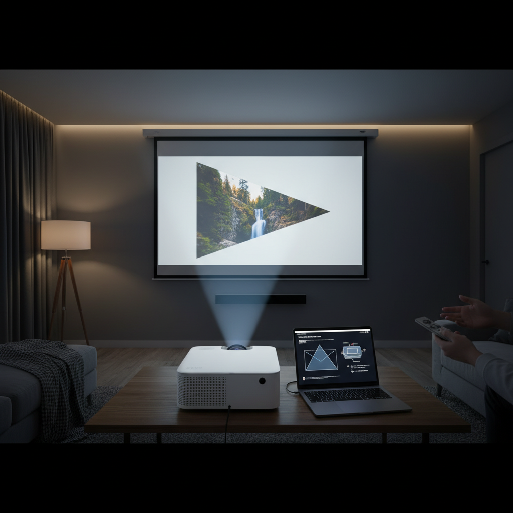 Mastering Your Projector: How to Fix Trapezoid Image Distortion with Keystone