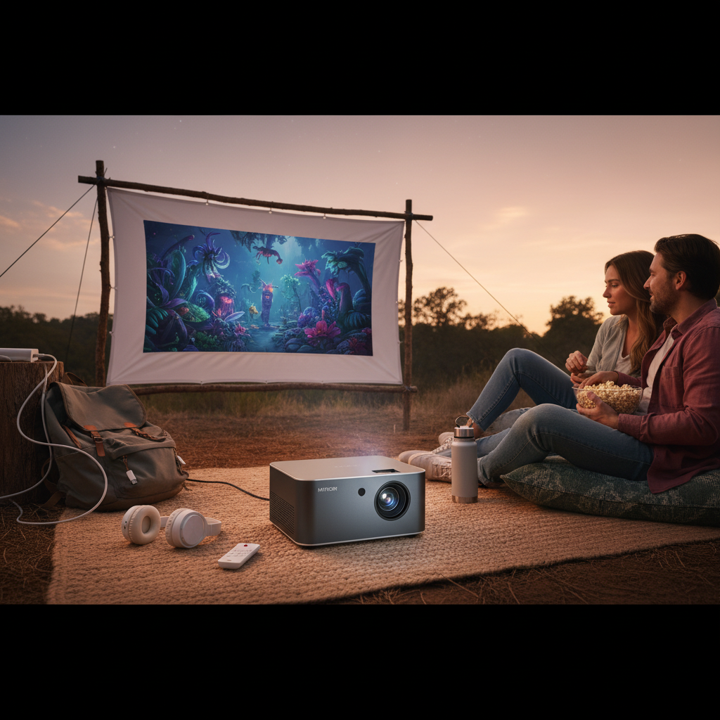 Miroir M700S Review: Unpacking the 1080p Battery-Powered Portable Projector