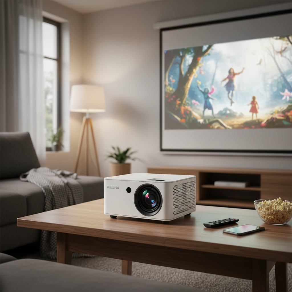 Roconia 5G WiFi Bluetooth Projector Review: Your Ultimate Portable Cinema?