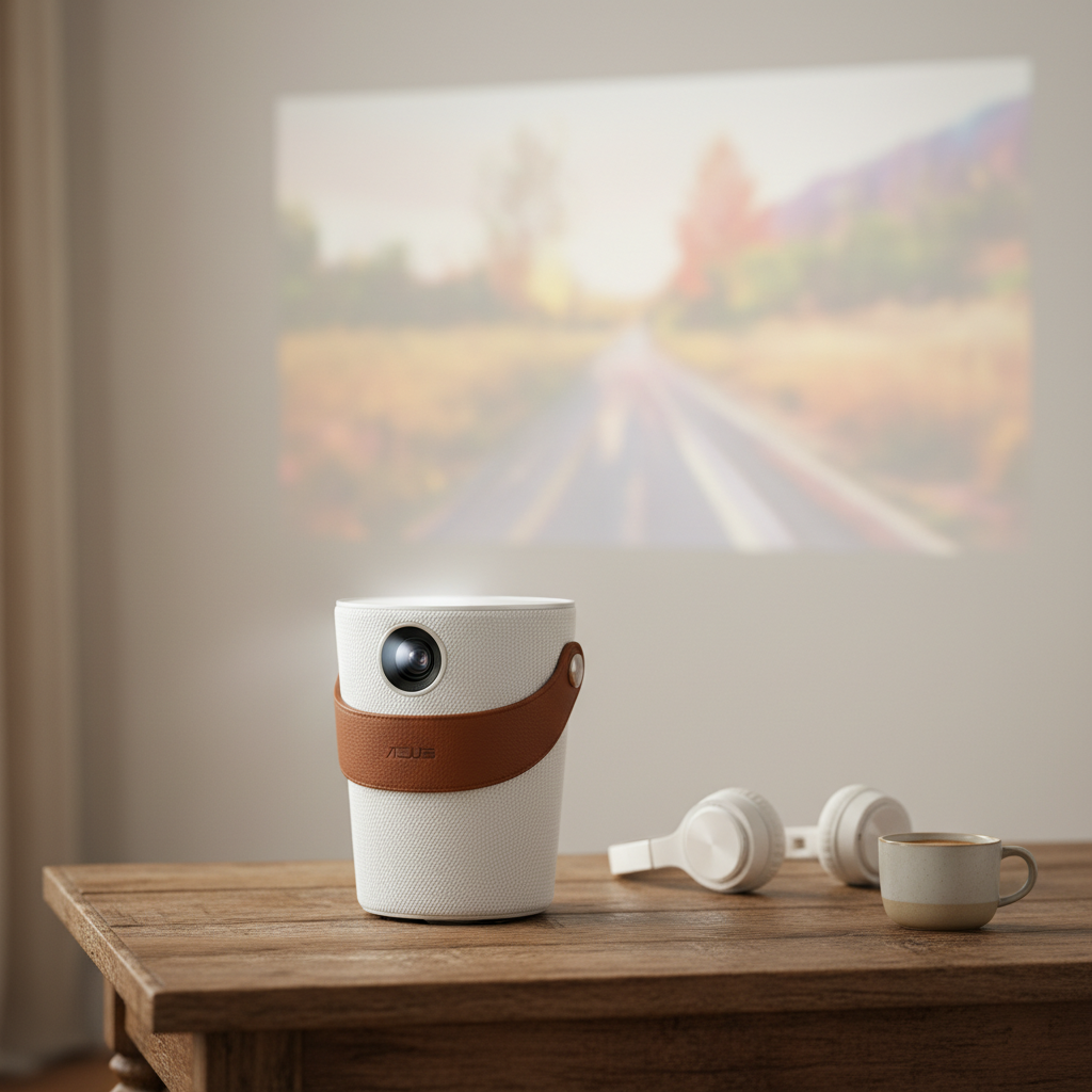 ASUS ZenBeam Latte L1 Review: Your Portable “Coffee Cup” Projector?