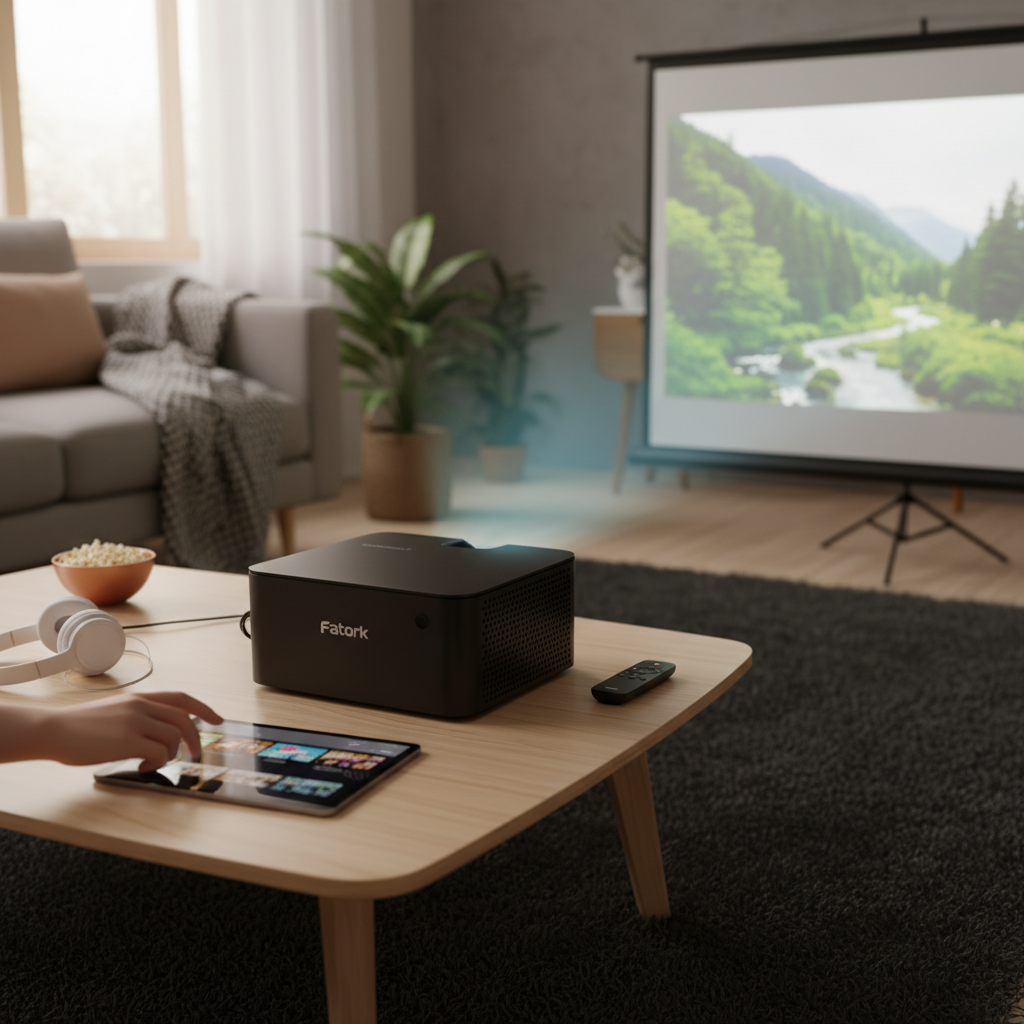 Review: Fatork 5G WiFi Mini Projector – Your Gateway to Portable Entertainment
